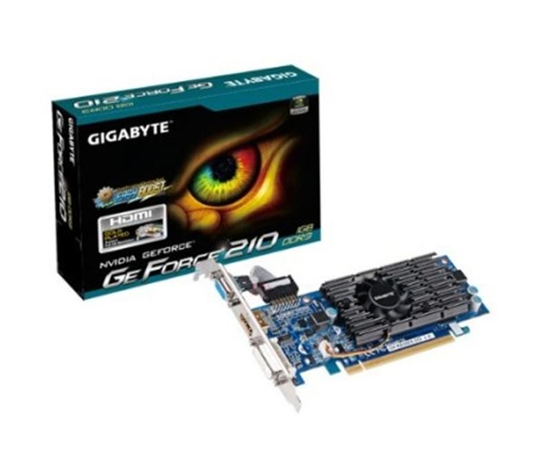 Gigabyte GeForce GT 210 1GB GDDR3 Tarjeta Gráfica