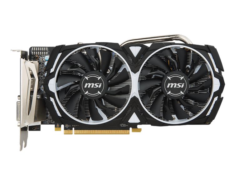 MSI Radeon RX 570 ARMOR 8G OC 8GB GDDR5 - Tarjeta Gráfica